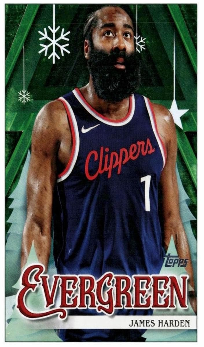 James Harden 2025 topps Topps Holiday