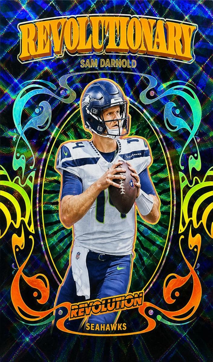 Sam Darnold 2025 panini Panini Revolution