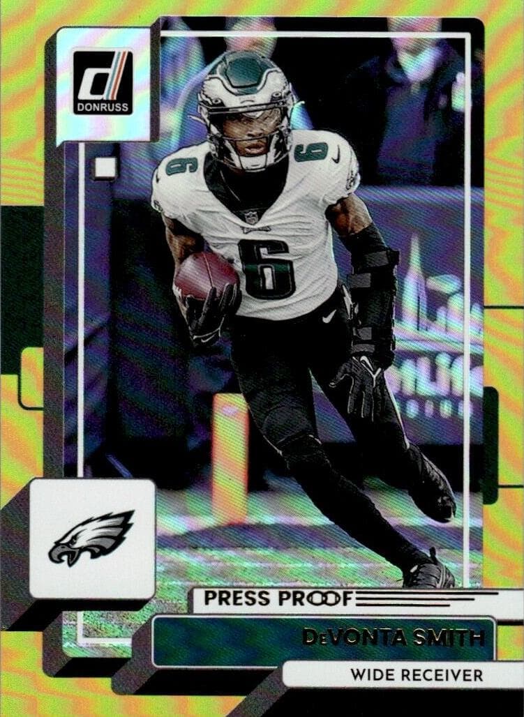 DeVonta Smith 2022 panini Donruss