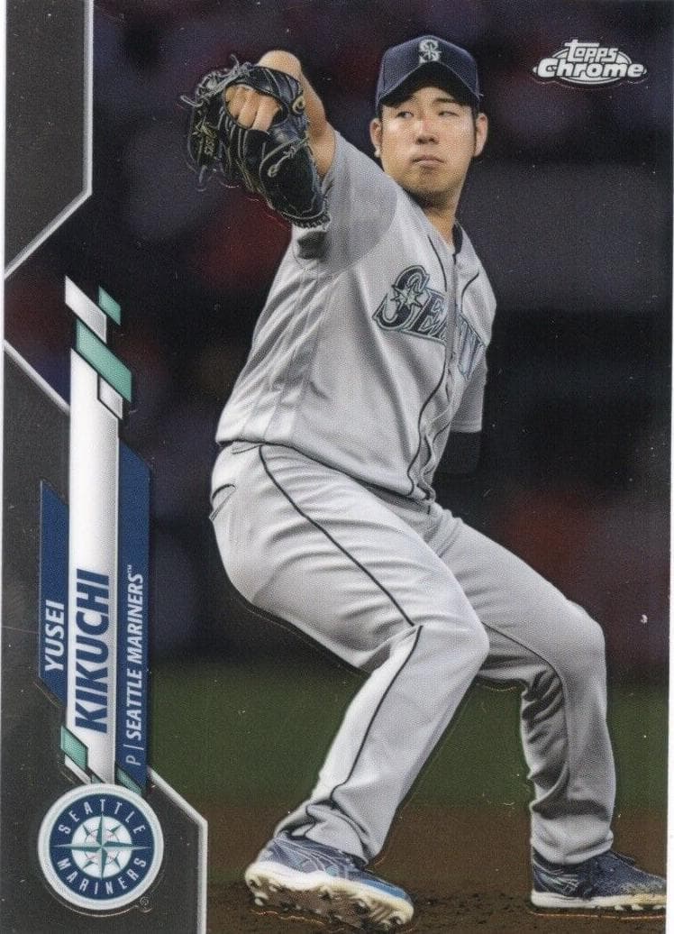 Yusei Kikuchi 2020 topps Topps Chrome