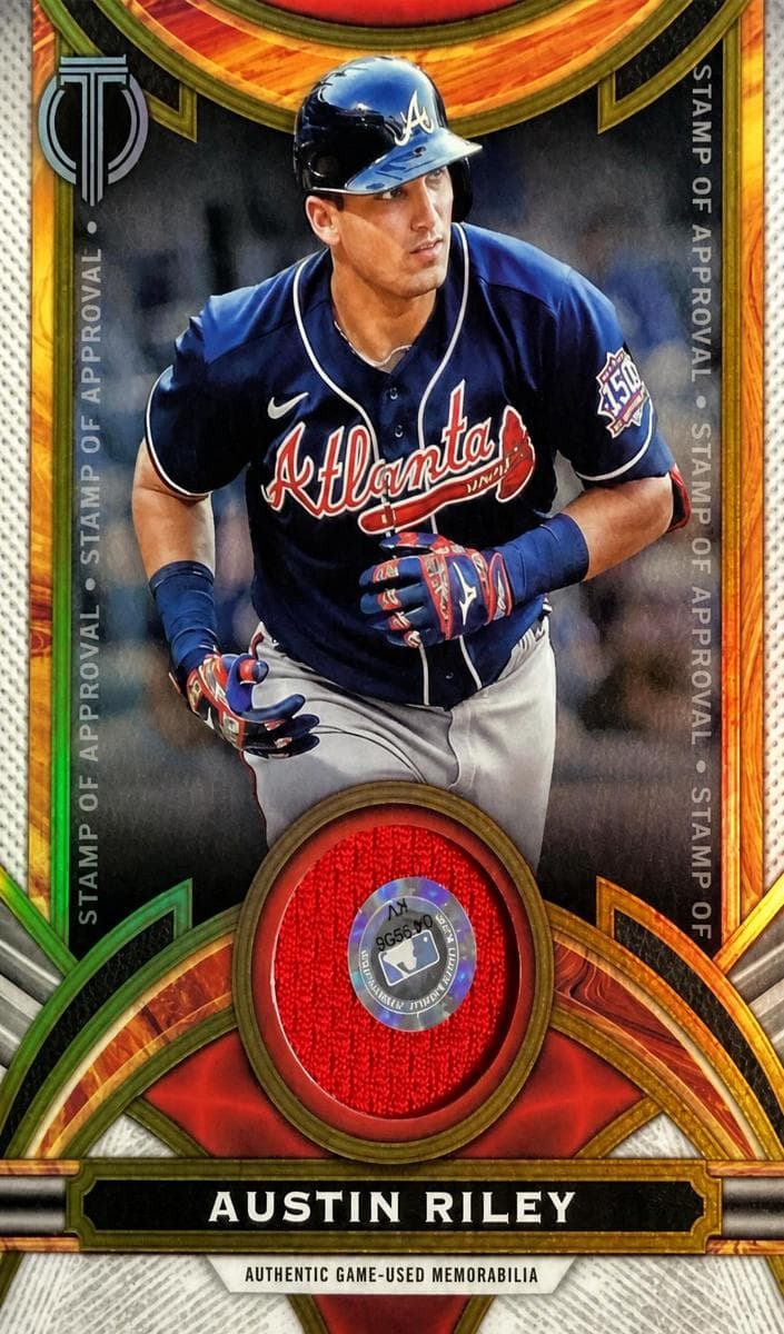 Austin Riley 2023 topps Topps Tribute