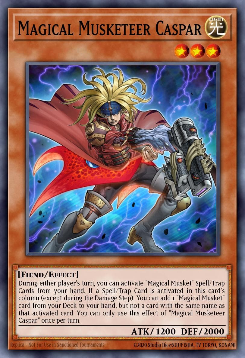 Magical Musketeer Caspar #SPWA-EN016