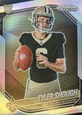 TYLER SHOUGH 2025 panini SILVER PRIZM PSA GEM MT 10