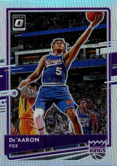 De'Aaron Fox 2020 panini Donruss Optic