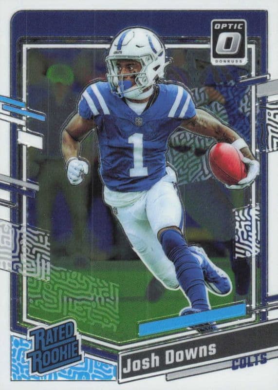 Josh Downs trading card