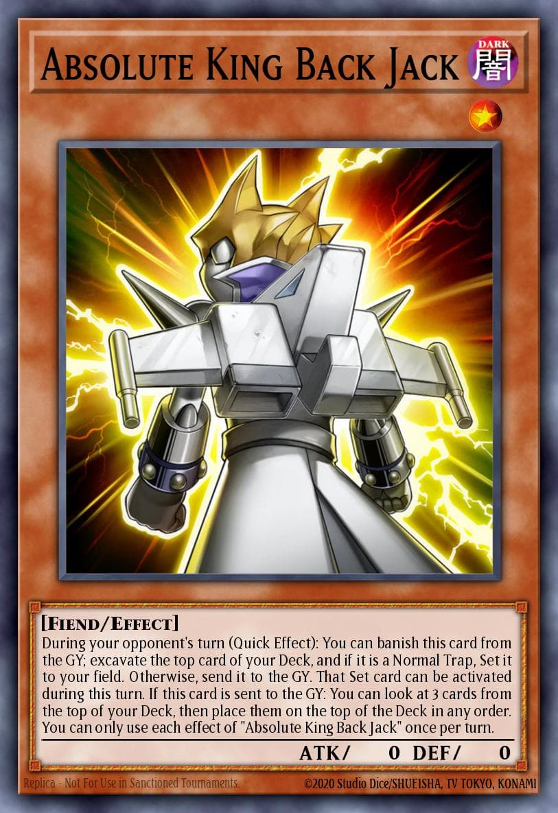 Absolute King Back Jack #SDCK-EN016