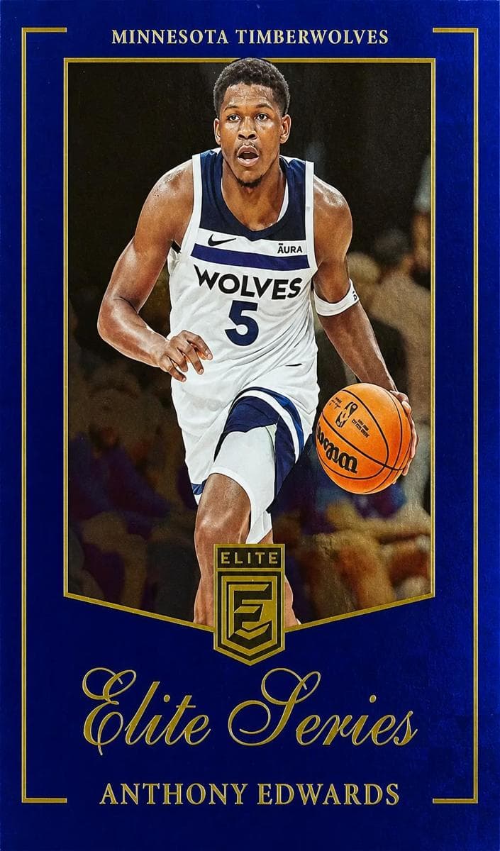 Anthony Edwards 2023 panini Donruss Elite