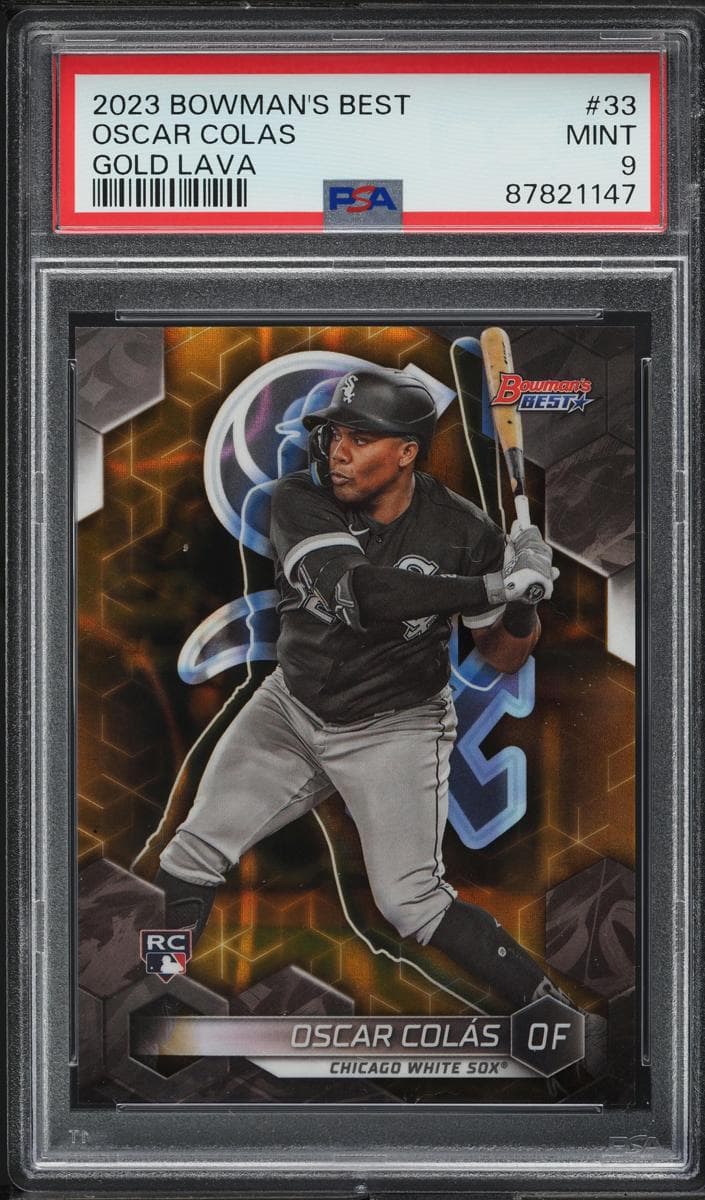 Oscar Colás 2023 bowman Bowman's Best