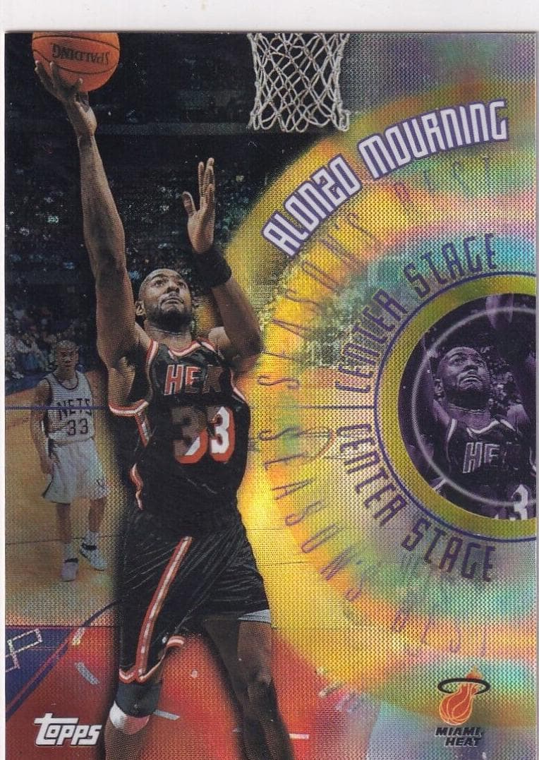 Alonzo Mourning 1999 topps Topps