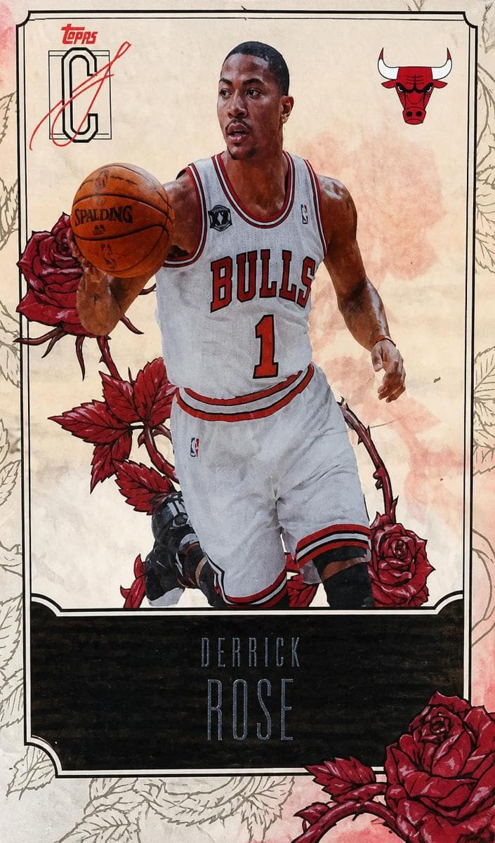 Derrick Rose 2025 topps Topps Signature Class