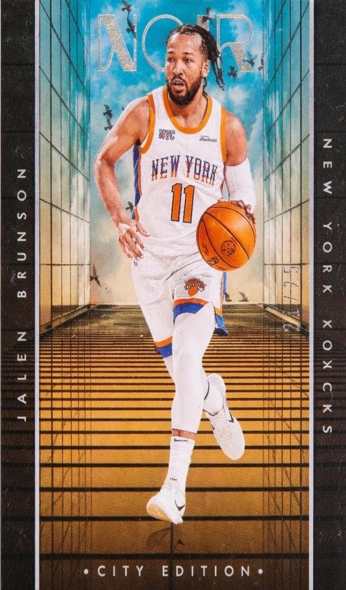 Jalen Brunson 2024 panini Panini Noir