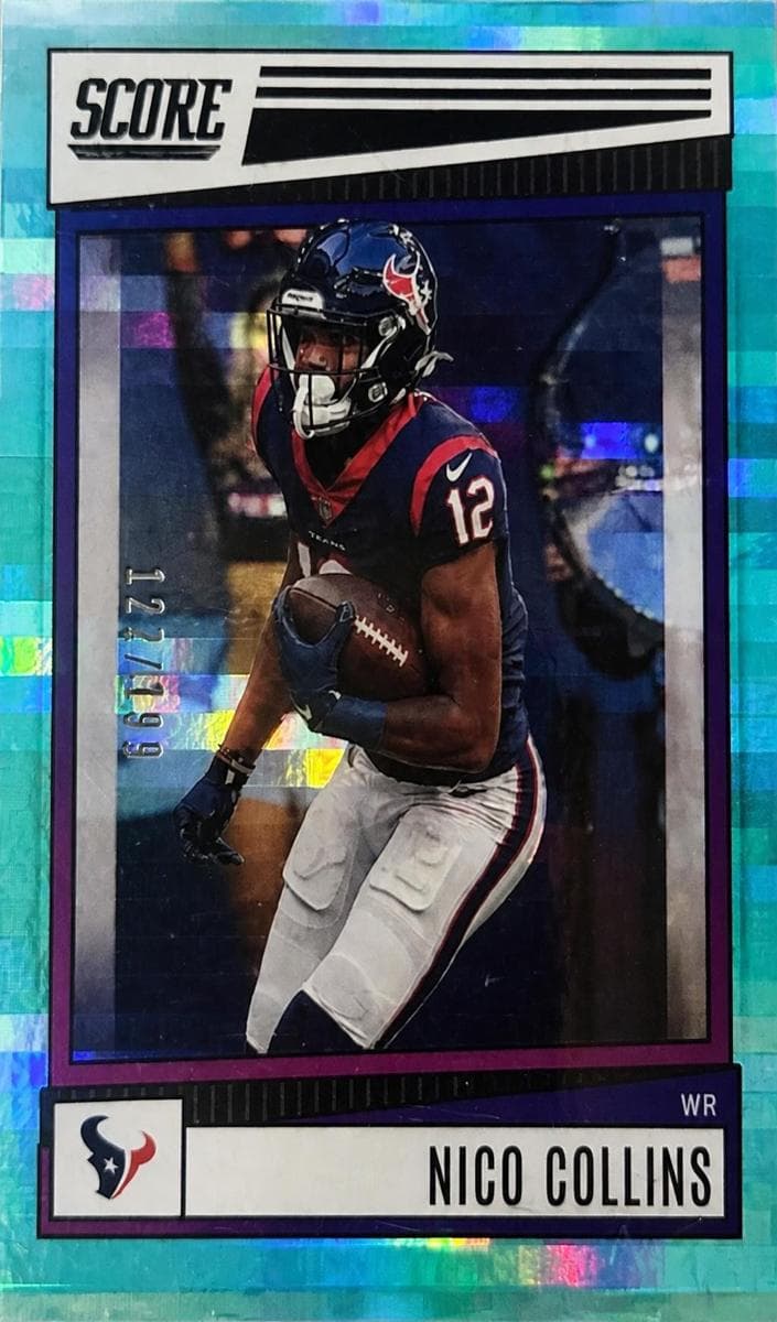 Nico Collins 2022 panini