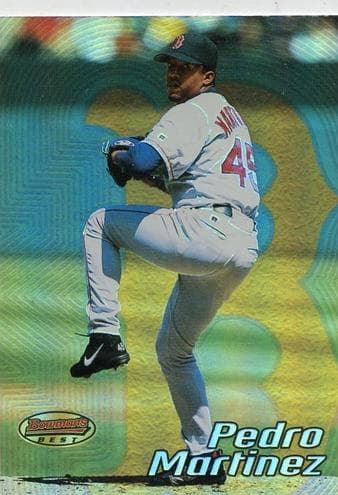 Pedro Martinez 2002 bowman Bowman's Best