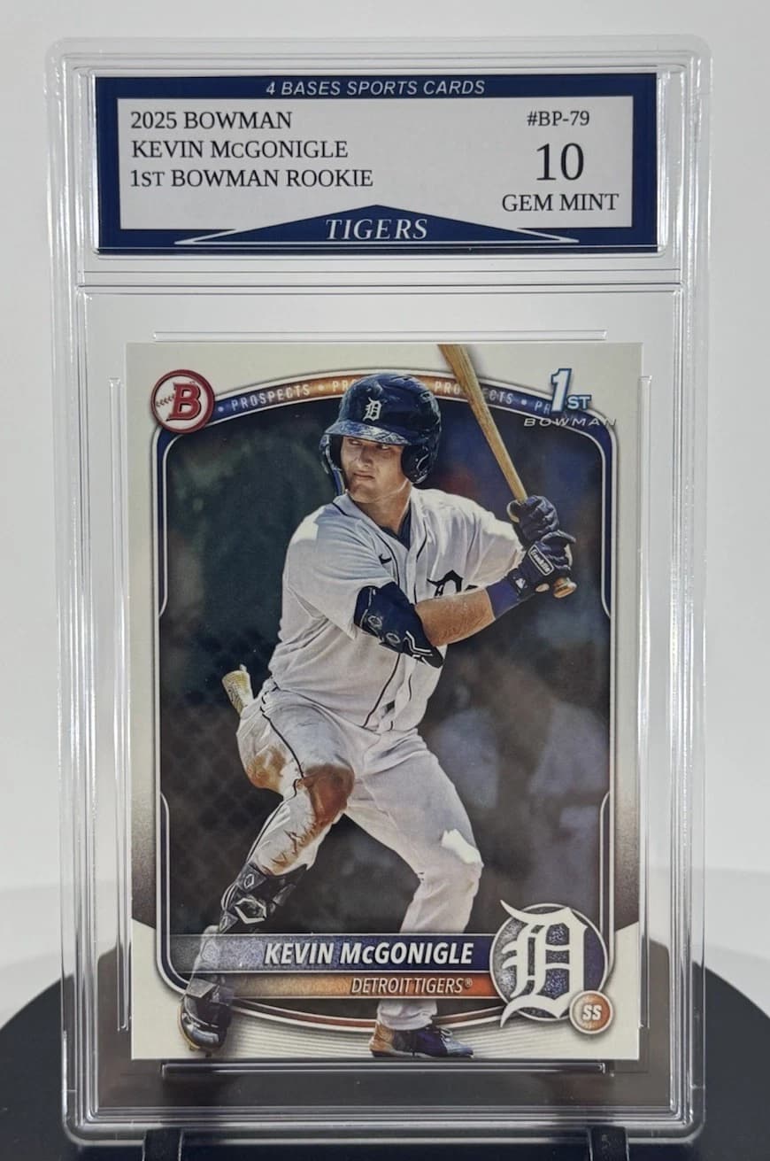 Kevin McGonigle 2025 bowman Bowman Prospects (1st)