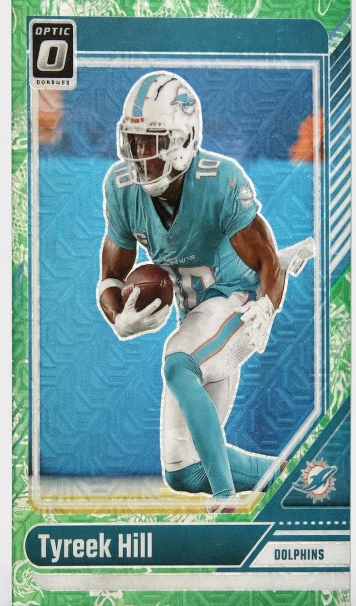 Tyreek Hill 2024 panini Panini Donruss Optic