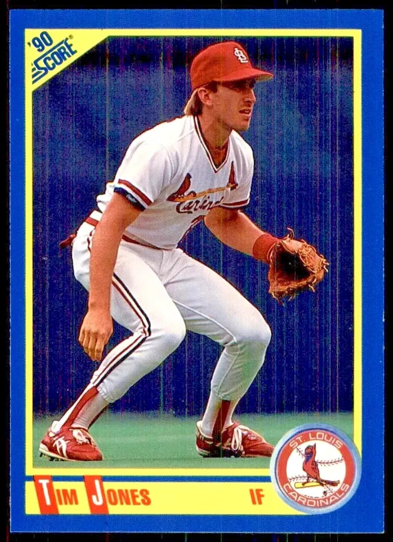 Tim Jones 1990 panini Score