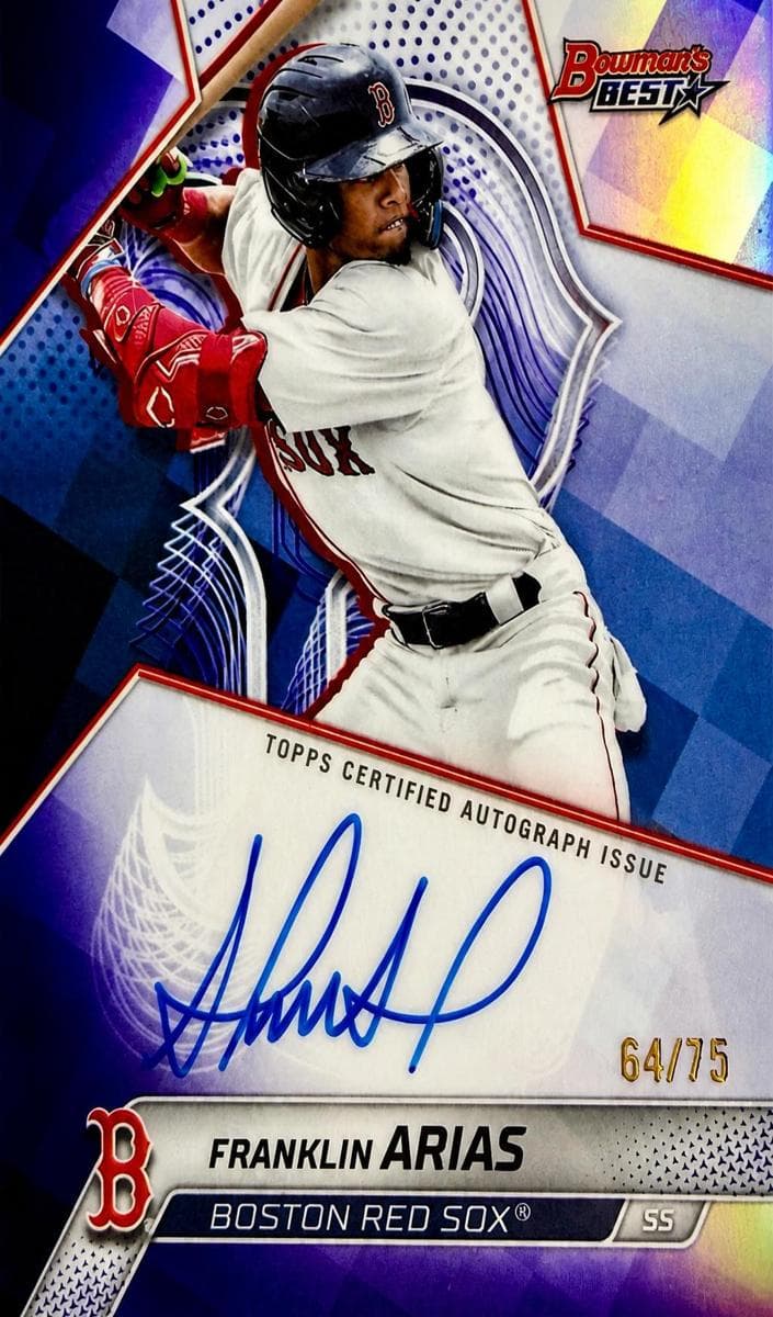 Franklin Arias 2025 bowman Bowman Best