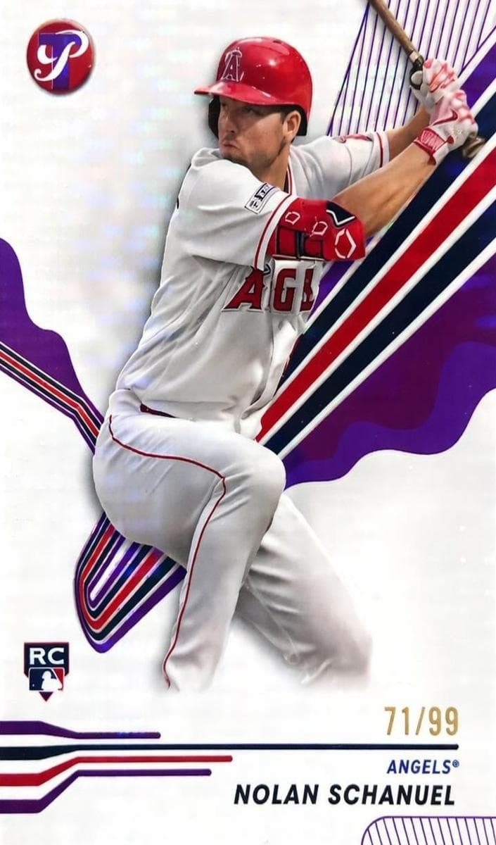Nolan Schanuel trading card