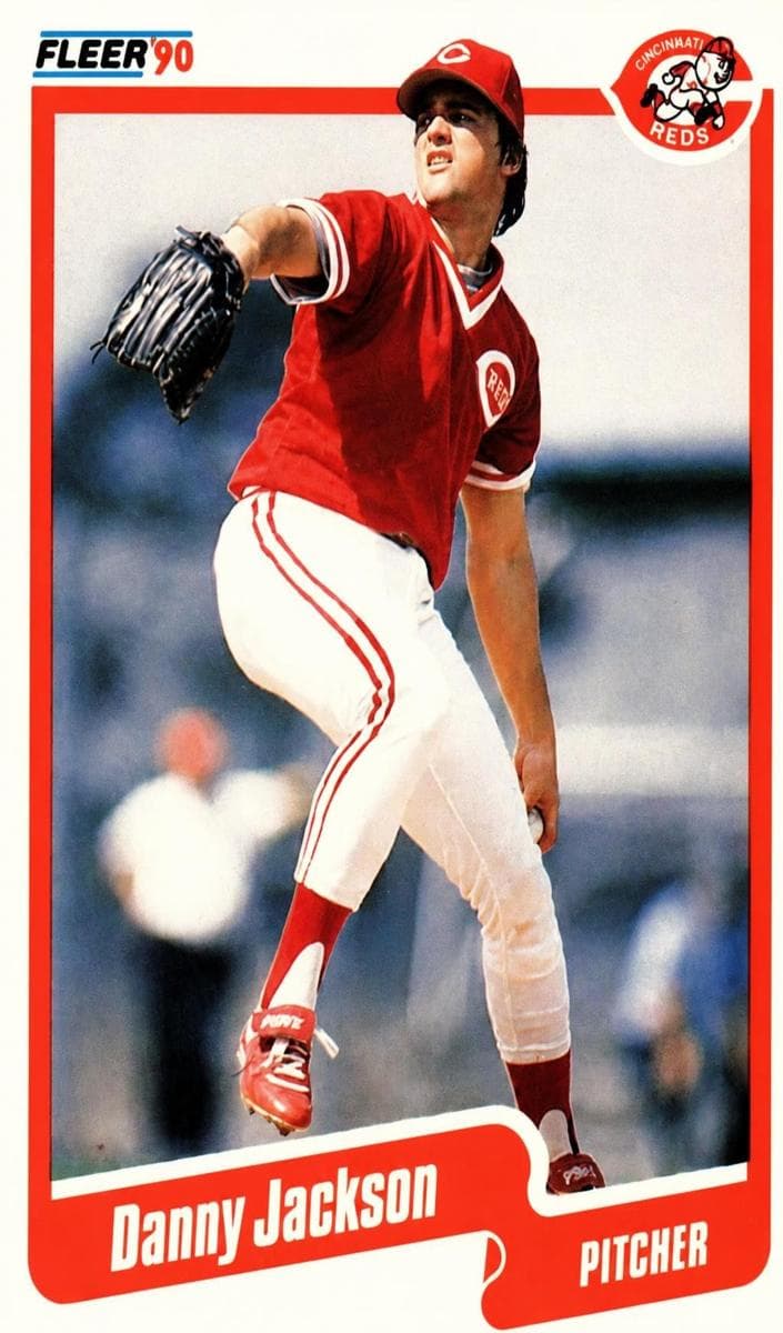 Danny Jackson 1990 fleer