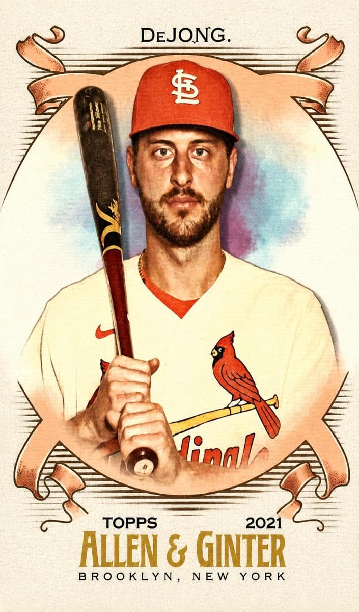 Paul DeJong 2021 topps Topps Allen & Ginter