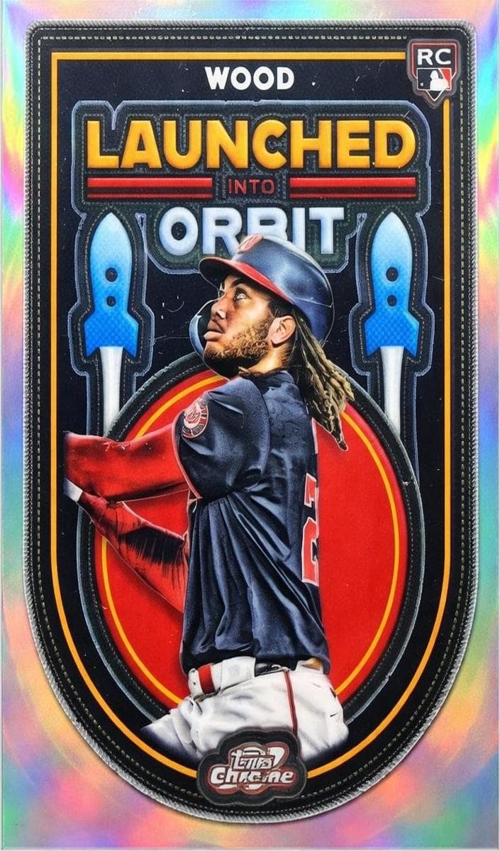 James Wood 2025 topps Topps Cosmic Chrome