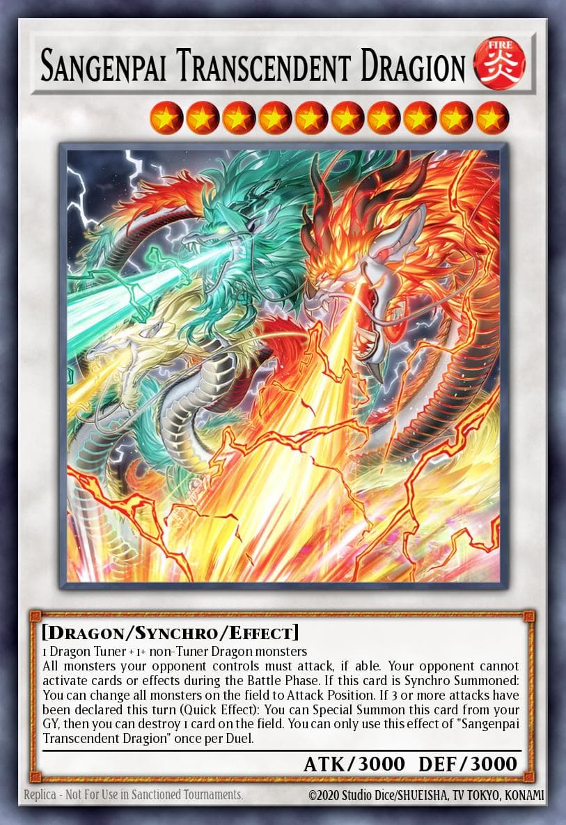 Sangenpai Transcendent Dragion #MP25-EN191