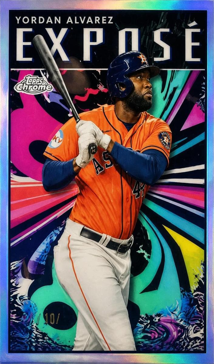 Yordan Alvarez 2024 topps Topps Chrome