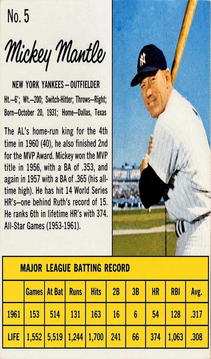 Mickey Mantle #5