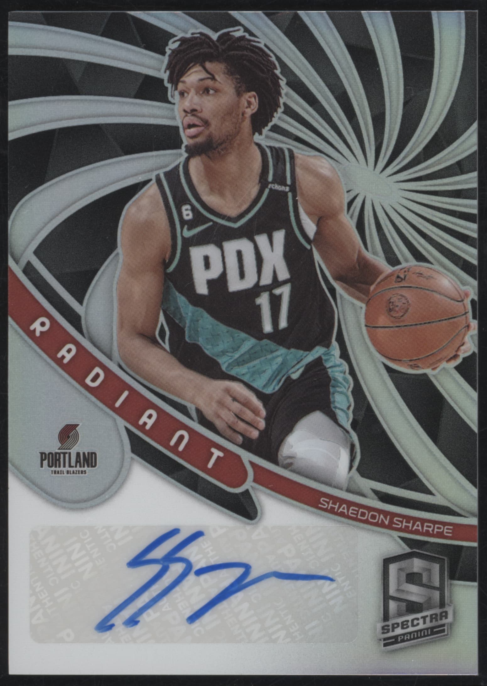 Shaedon Sharpe 2022 panini