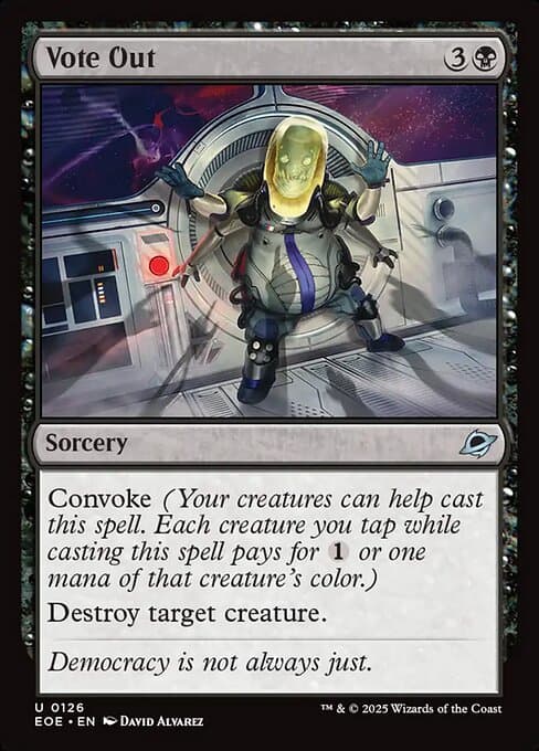 Vote Out 2025 Magic: The Gathering Edge of Eternities