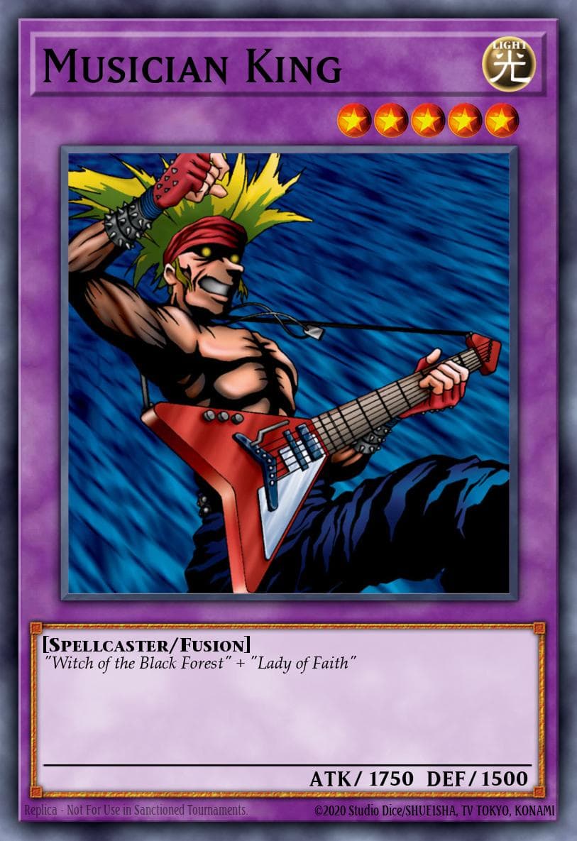 Musician King 2002 Yu-Gi-Oh! Metal Raiders