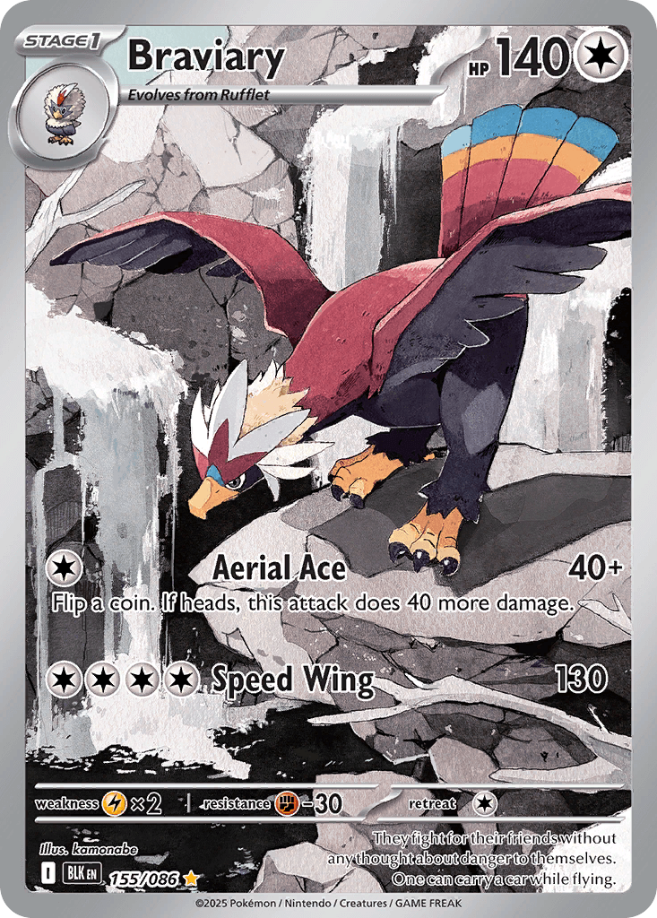 Braviary 2025 Pokemon