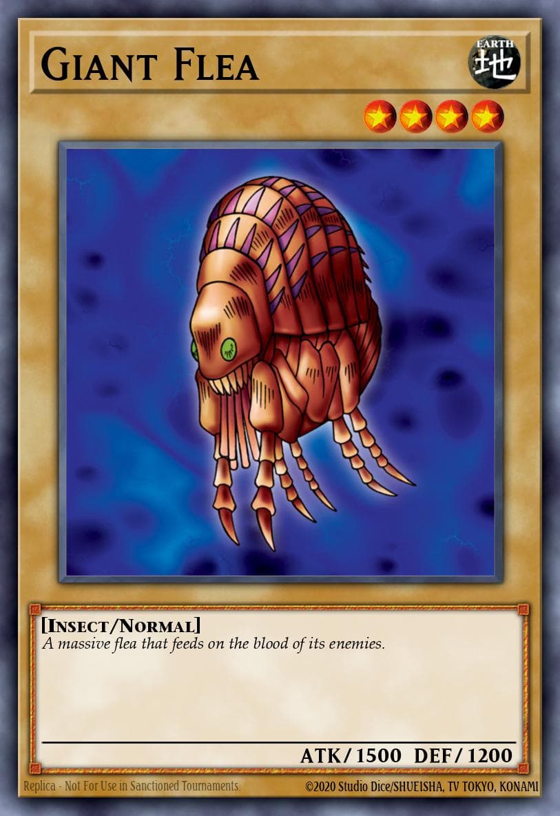 Giant Flea 2002 Yu-Gi-Oh!