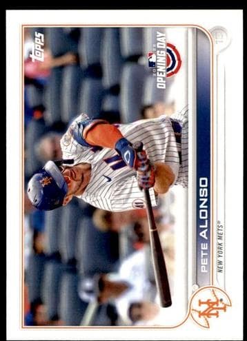 Pete Alonso 2022 topps Topps Opening Day
