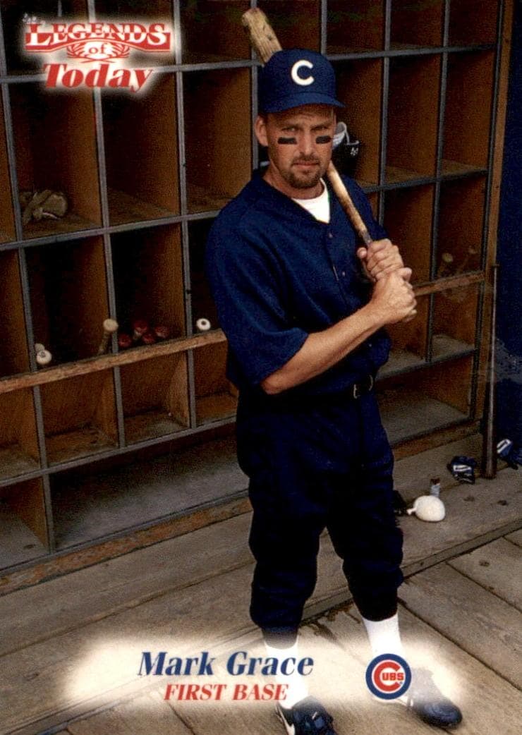 Mark Grace 1998 unknown Sports Illustrated Then and Now