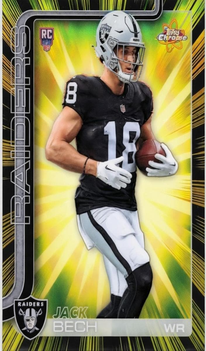 Jack Bech 2025 topps Topps Chrome