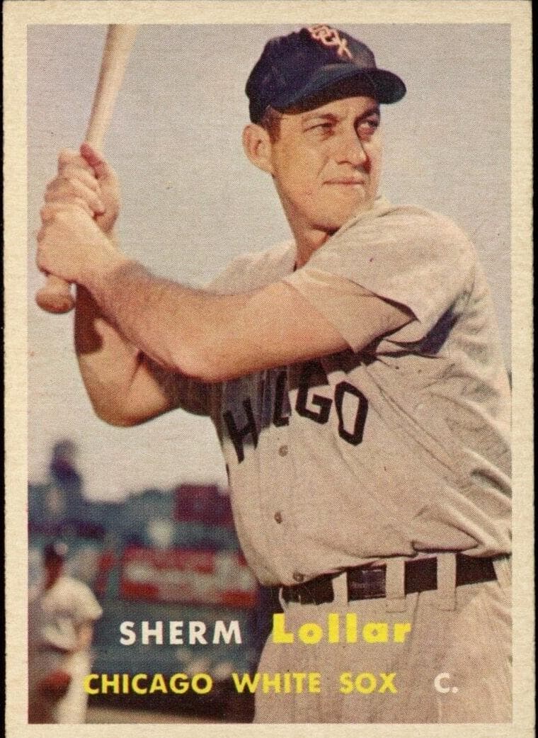 Sherm Lollar 1957 topps Topps