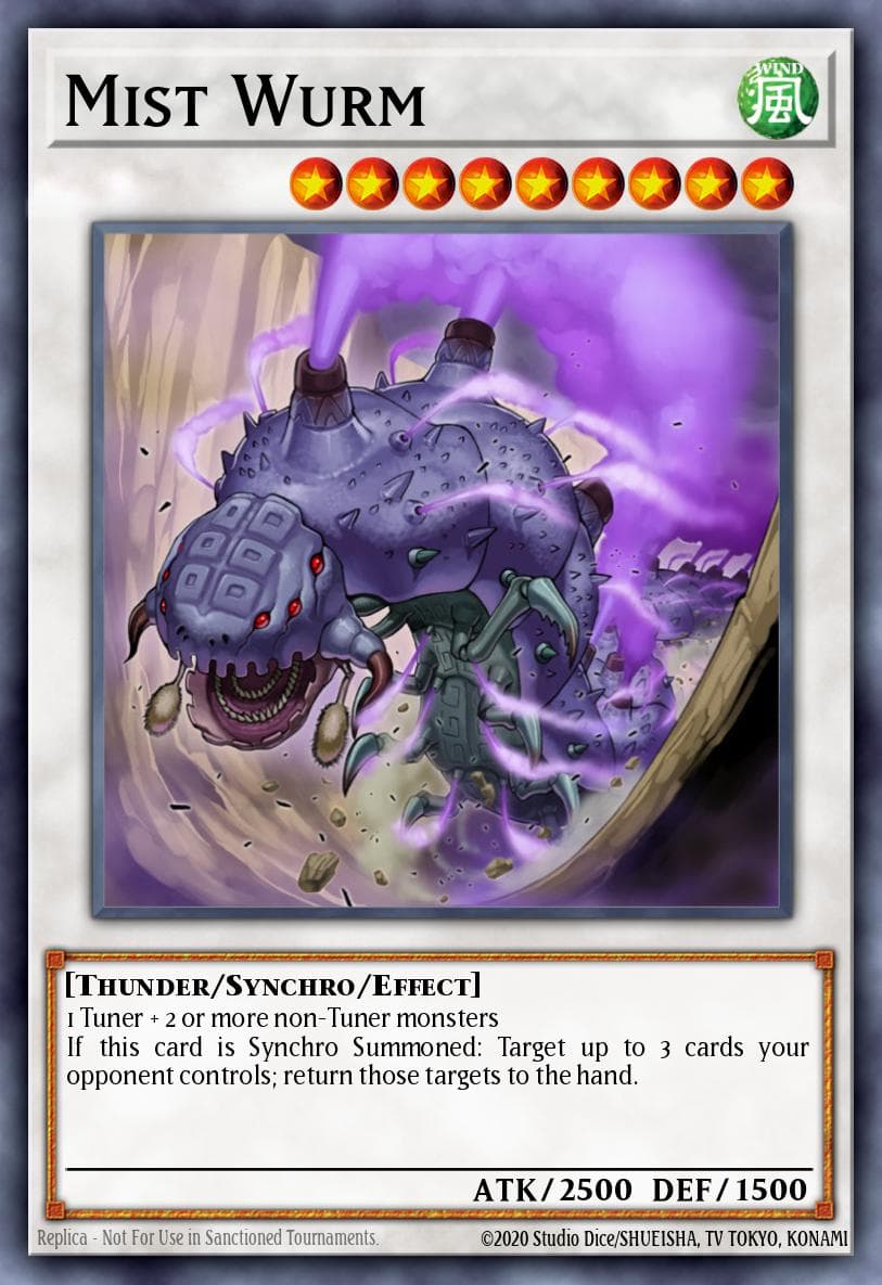 Mist Wurm 2014 Yu-Gi-Oh! Legendary Collection 5D's Mega Pack