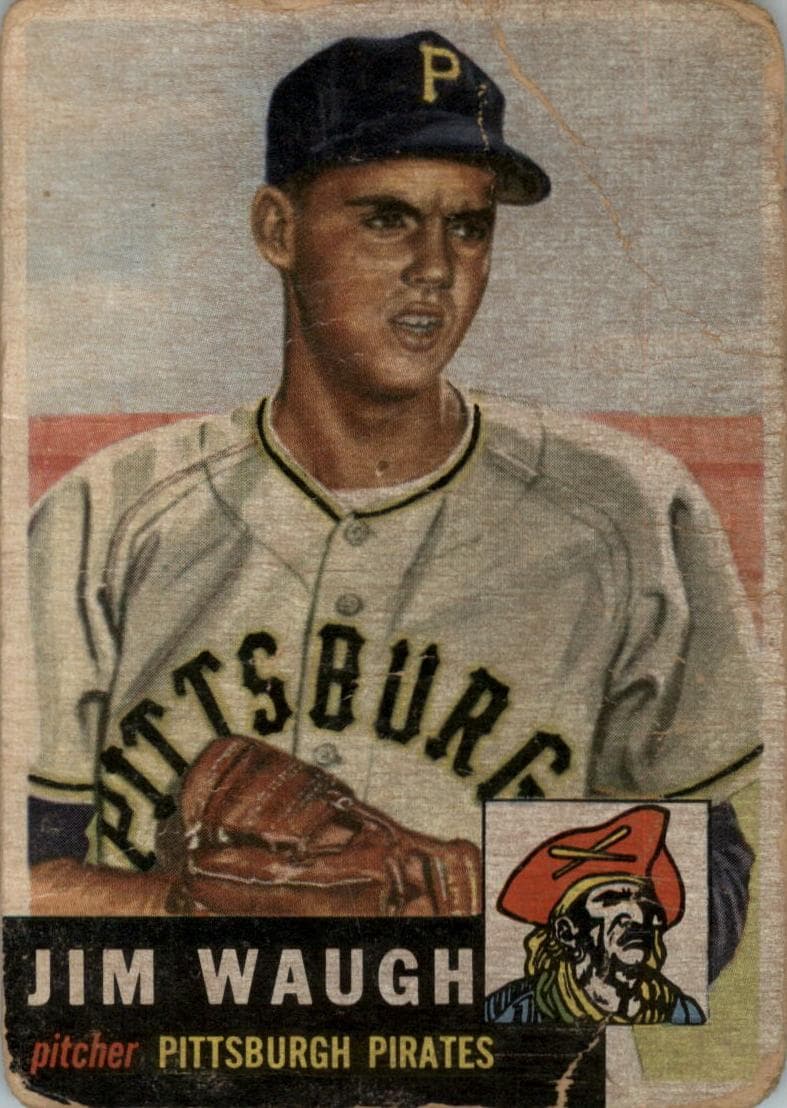Jim Waugh 1953 topps Topps