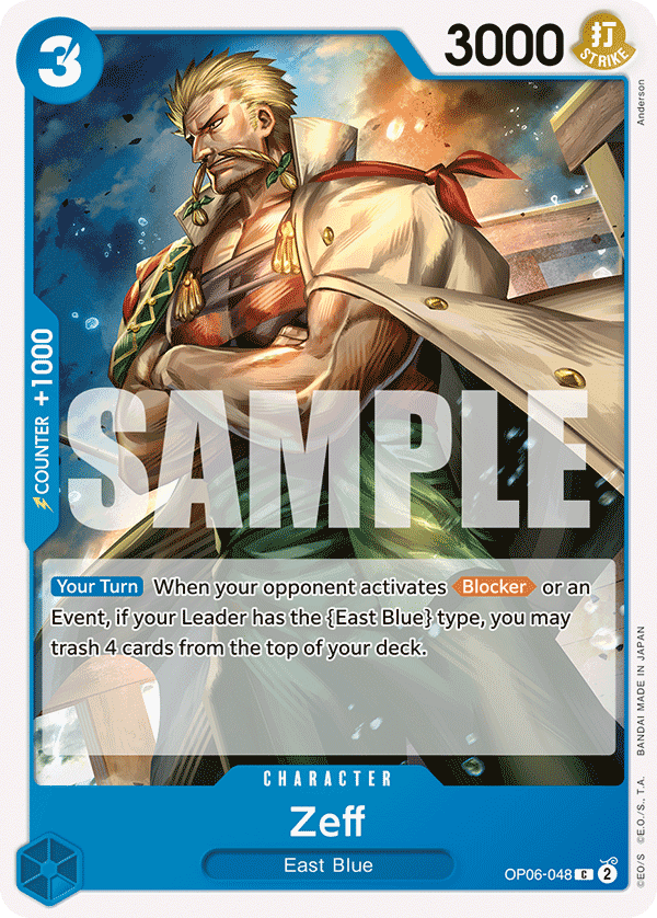 Zeff 2024 One Piece Wings of the Captain