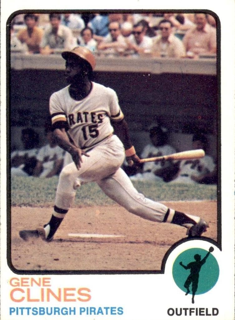 Gene Clines 1973 topps Topps