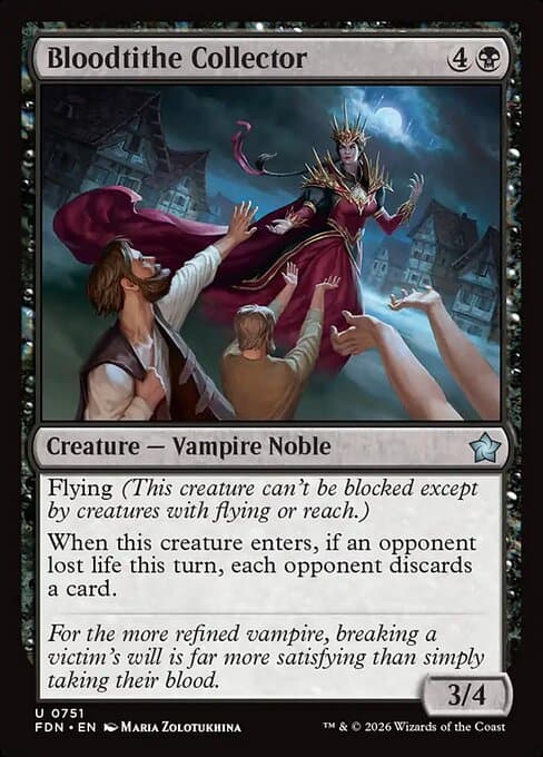 Bloodtithe Collector 2024 Magic: The Gathering Foundations