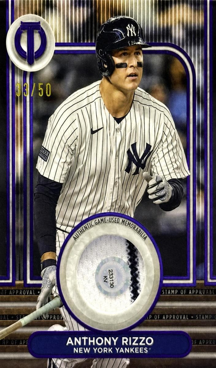 Anthony Rizzo 2024 topps Topps Tribute