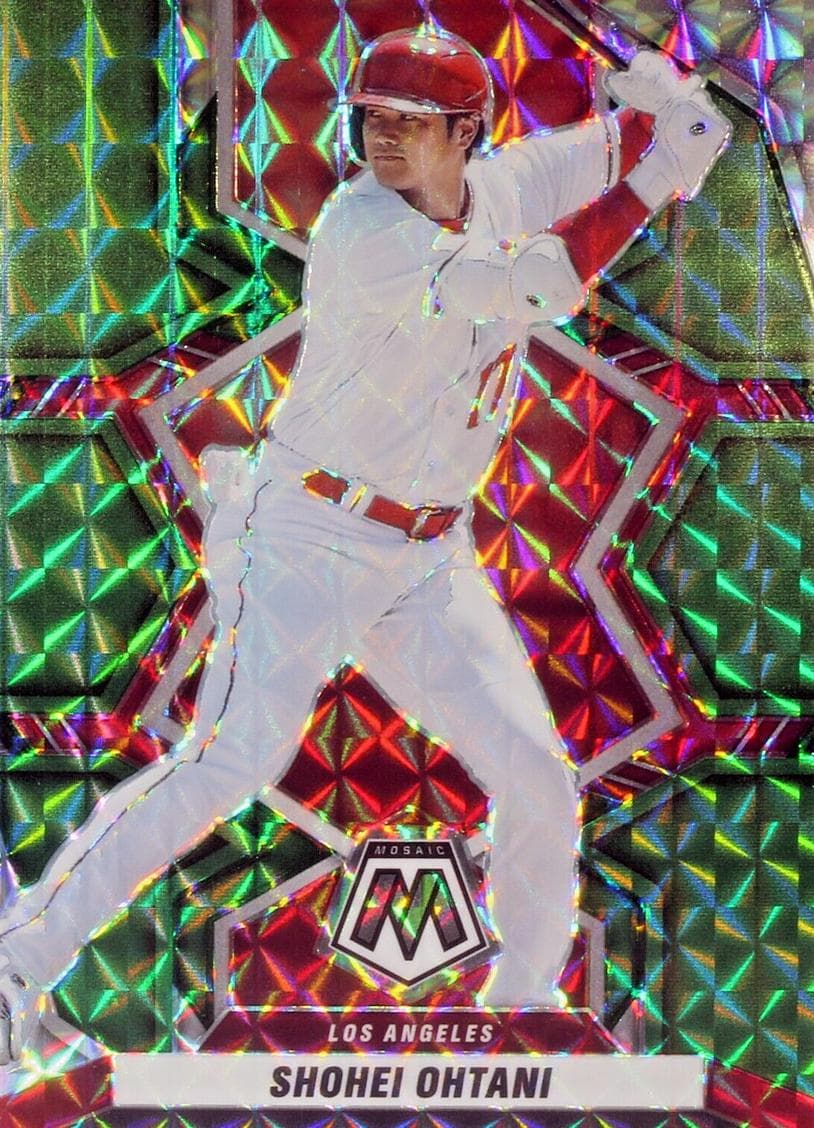 Shohei Ohtani 2022 panini Panini Mosaic