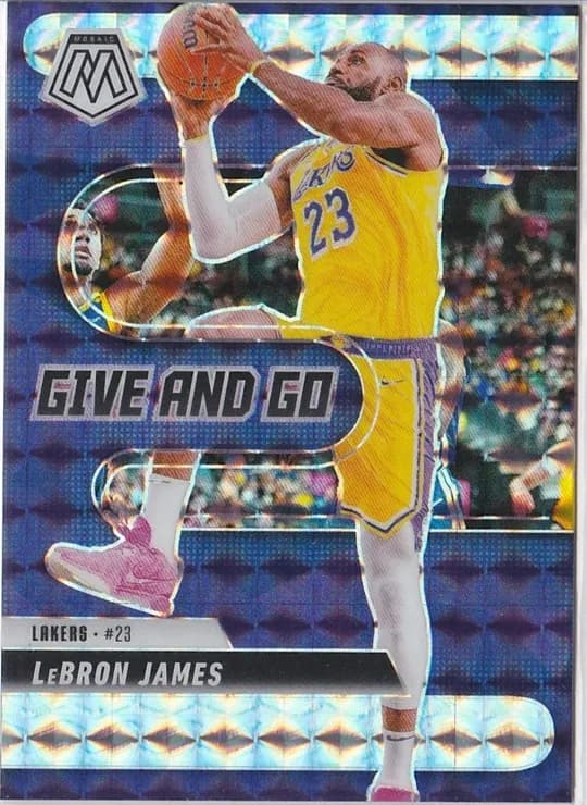 LeBron James 2024 panini Panini Silhouette