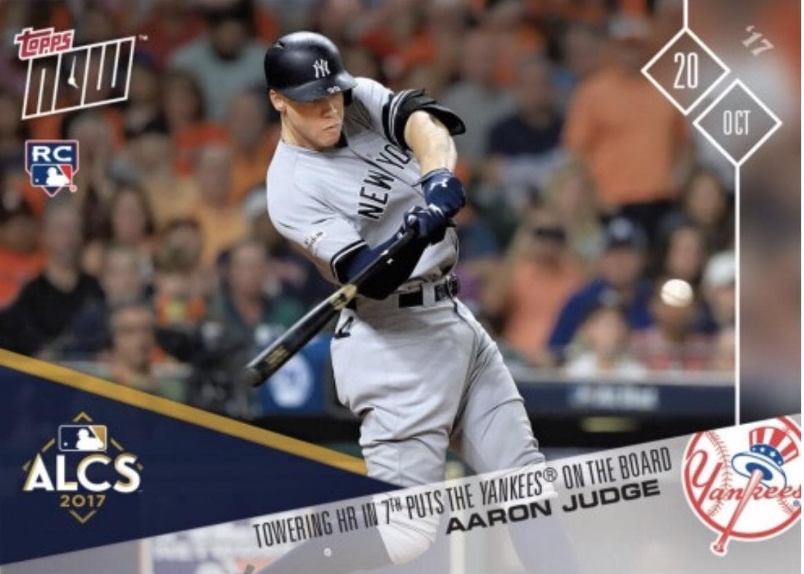 Aaron Judge 2017 topps