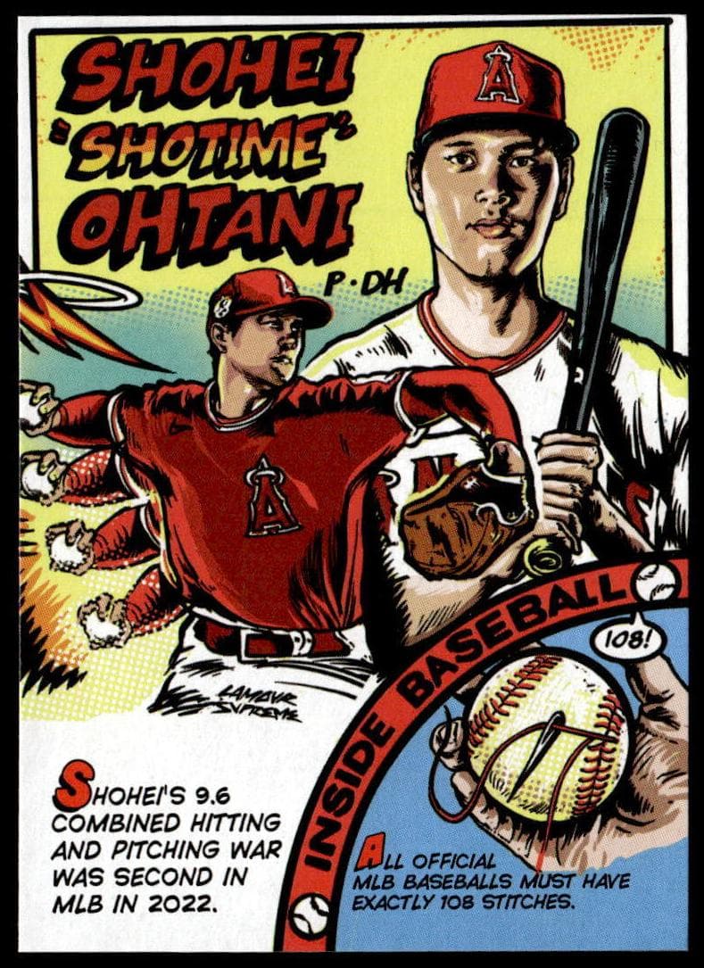 Shohei Ohtani 2023 topps Topps Archives