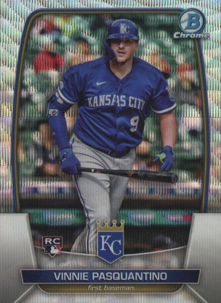 Vinnie Pasquantino 2023 bowman Bowman Chrome