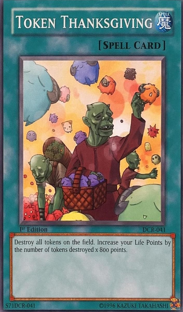 Token Thanksgiving 2003 Yu-Gi-Oh! Dark Crisis