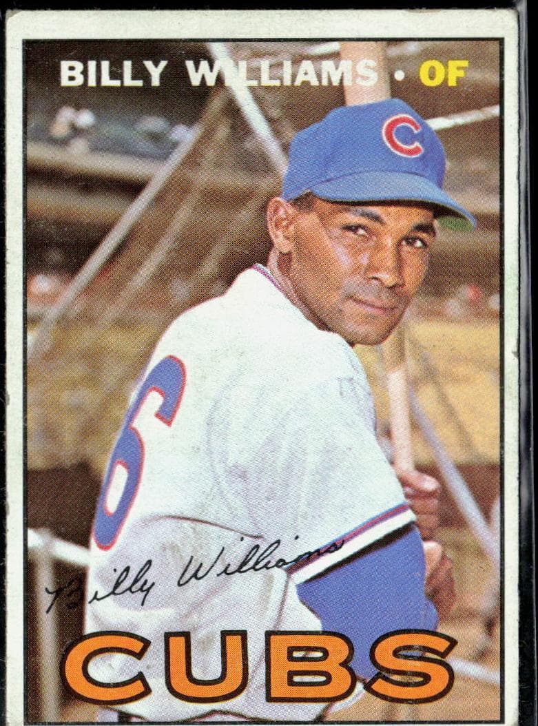 Billy Williams 1967 topps Topps